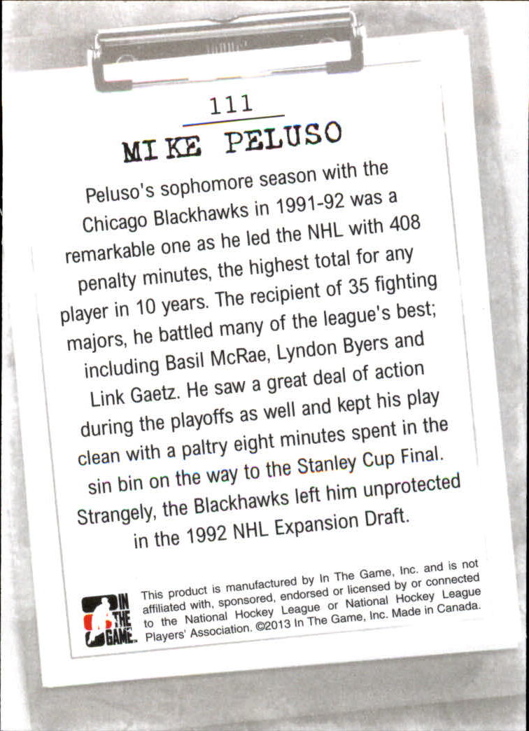 A9078- 2013-14 ITG Enforcers Hockey Card #s 91-180 -You Pick- 15+ FREE US SHIP - Picture 36 of 143