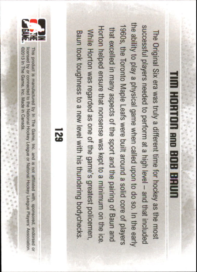 A9078- 2013-14 ITG Enforcers Hockey Card #s 91-180 -You Pick- 15+ FREE US SHIP - Picture 67 of 143