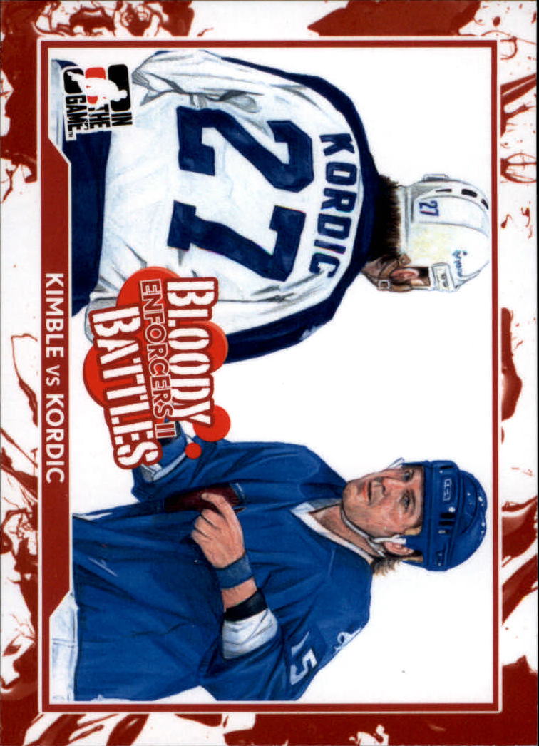 A9078- 2013-14 ITG Enforcers Hockey Card #s 91-180 -You Pick- 15+ FREE US SHIP - Picture 126 of 143