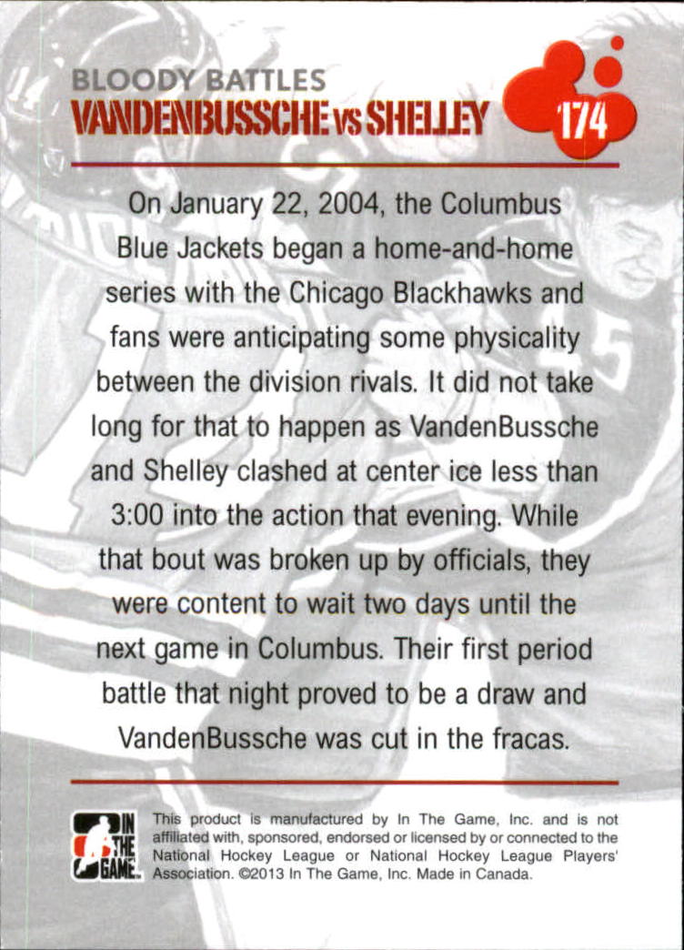 A9078- 2013-14 ITG Enforcers Hockey Card #s 91-180 -You Pick- 15+ FREE US SHIP - Picture 137 of 143