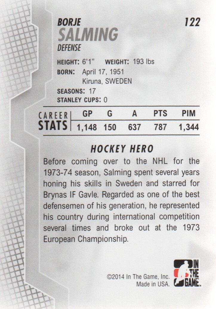 2013-14 ITG Heroes and Prospects Hockey Card Pick