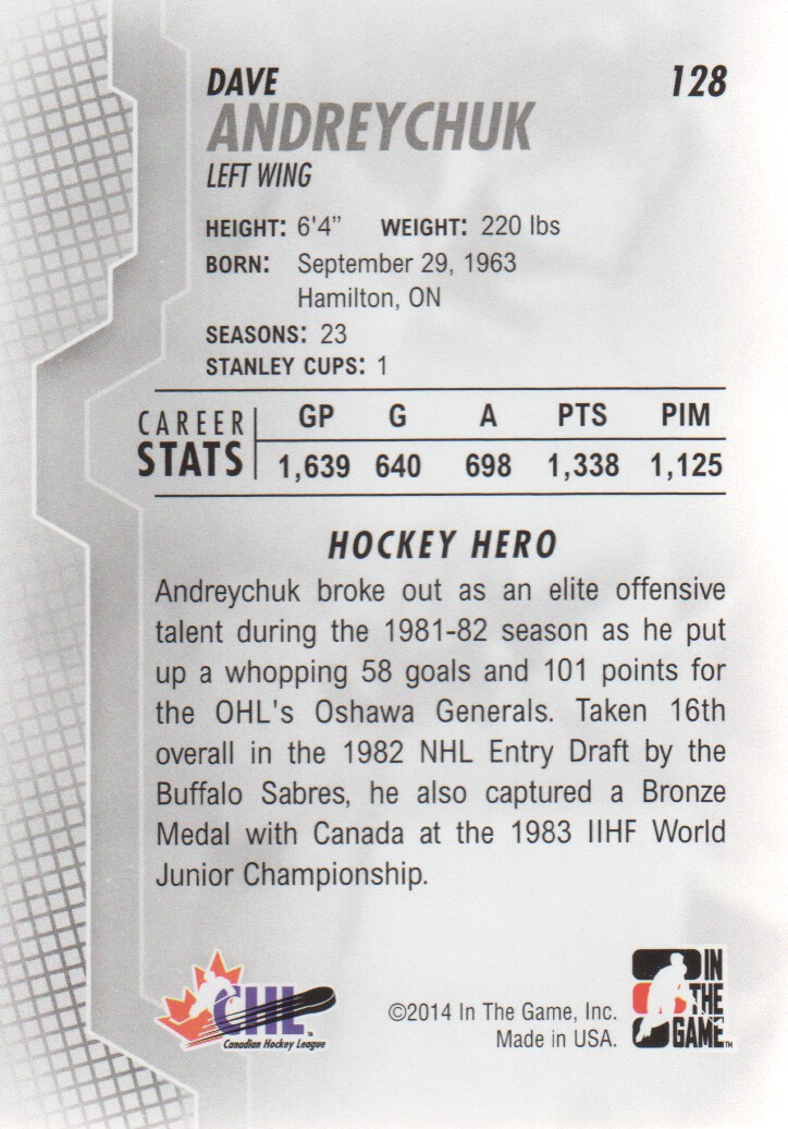 2013-14 ITG Heroes and Prospects Hockey Card Pick