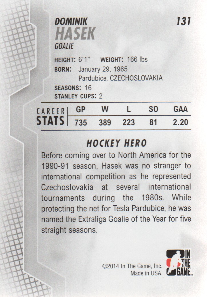 2013-14 ITG Heroes and Prospects Hockey Card Pick