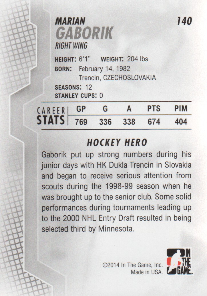 2013-14 ITG Heroes and Prospects Hockey Card Pick