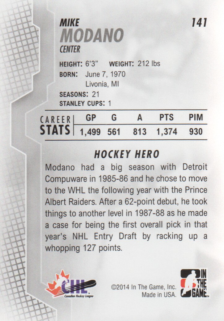 2013-14 ITG Heroes and Prospects Hockey Card Pick