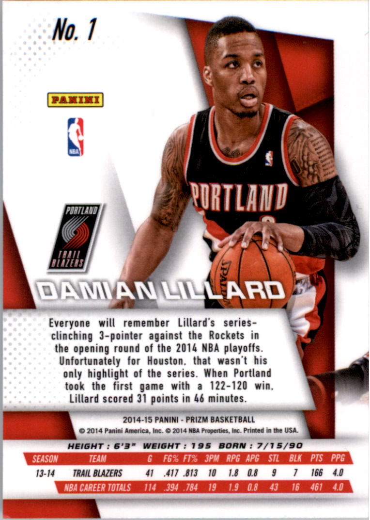 2014-15 Panini Prizm Basketball Card Pick 1-100 - Picture 3 of 189