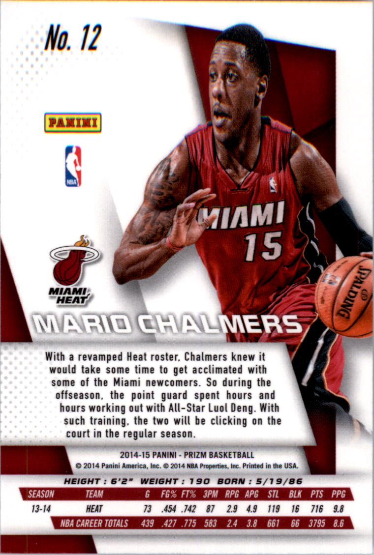 2014-15 Panini Prizm Basketball Card Pick 1-100 - Picture 25 of 189