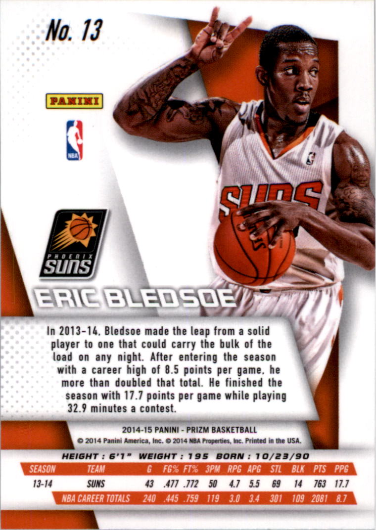2014-15 Panini Prizm Basketball Card Pick 1-100 - Picture 27 of 189