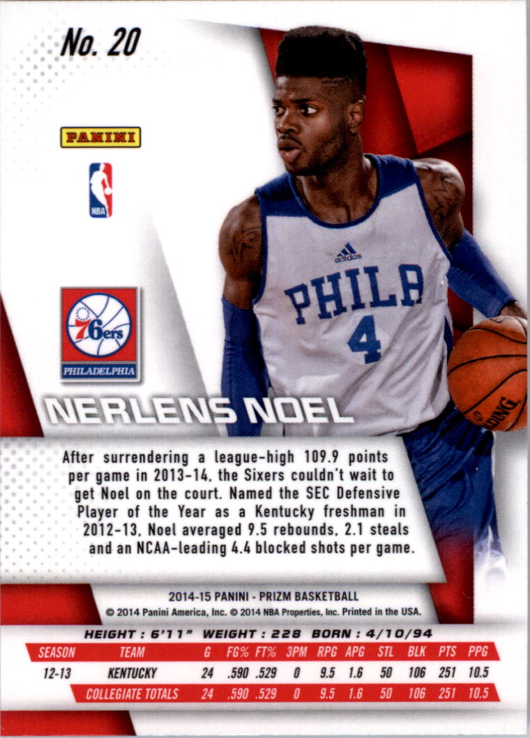 2014-15 Panini Prizm Basketball Card Pick 1-100 - Picture 41 of 189