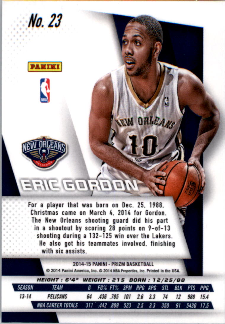 2014-15 Panini Prizm Basketball Card Pick 1-100 - Picture 47 of 189