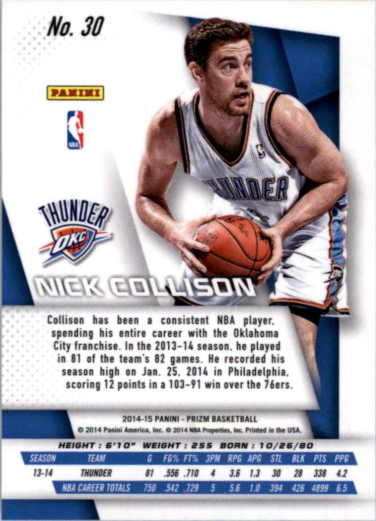 2014-15 Panini Prizm Basketball Card Pick 1-100 - Picture 59 of 189