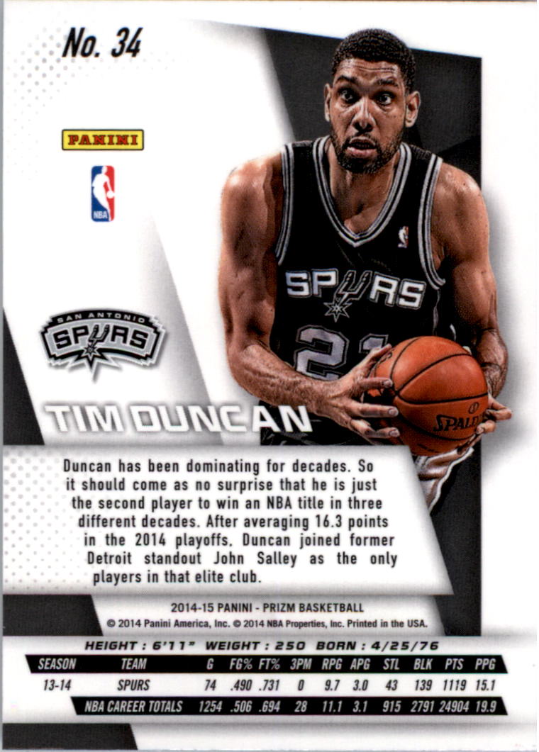 2014-15 Panini Prizm Basketball Card Pick 1-100 - Picture 67 of 189