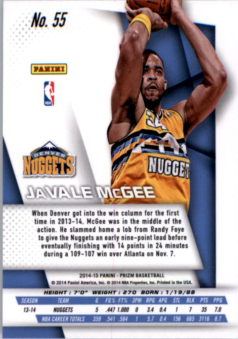 2014-15 Panini Prizm Basketball Card Pick 1-100 - Picture 105 of 189