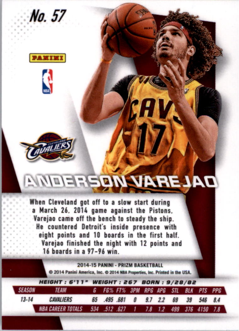 2014-15 Panini Prizm Basketball Card Pick 1-100 - Picture 109 of 189