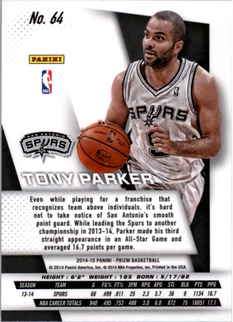 2014-15 Panini Prizm Basketball Card Pick 1-100 - Picture 123 of 189