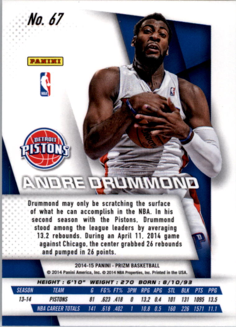 2014-15 Panini Prizm Basketball Card Pick 1-100 - Picture 129 of 189
