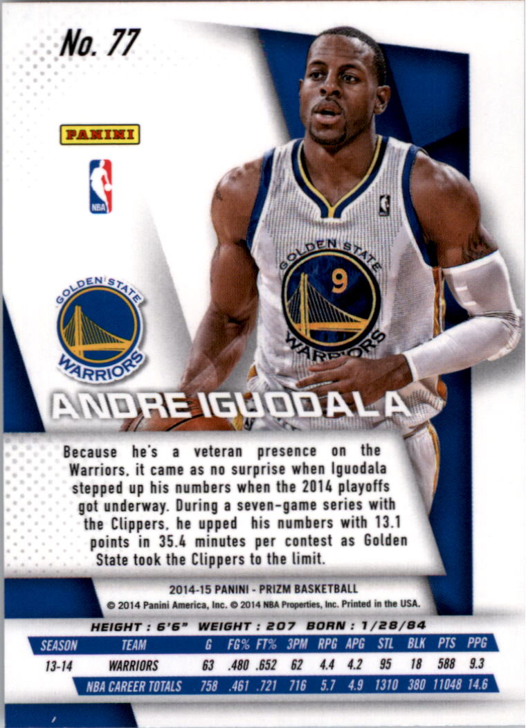2014-15 Panini Prizm Basketball Card Pick 1-100 - Picture 147 of 189