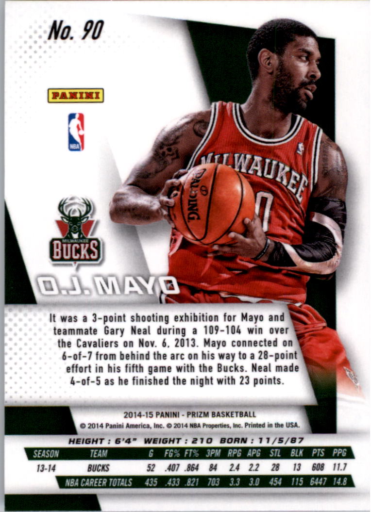 2014-15 Panini Prizm Basketball Card Pick 1-100 - Picture 171 of 189