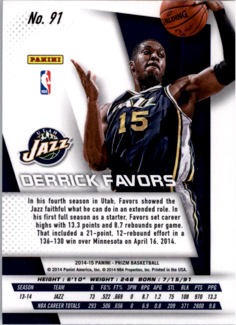 2014-15 Panini Prizm Basketball Card Pick 1-100 - Picture 173 of 189