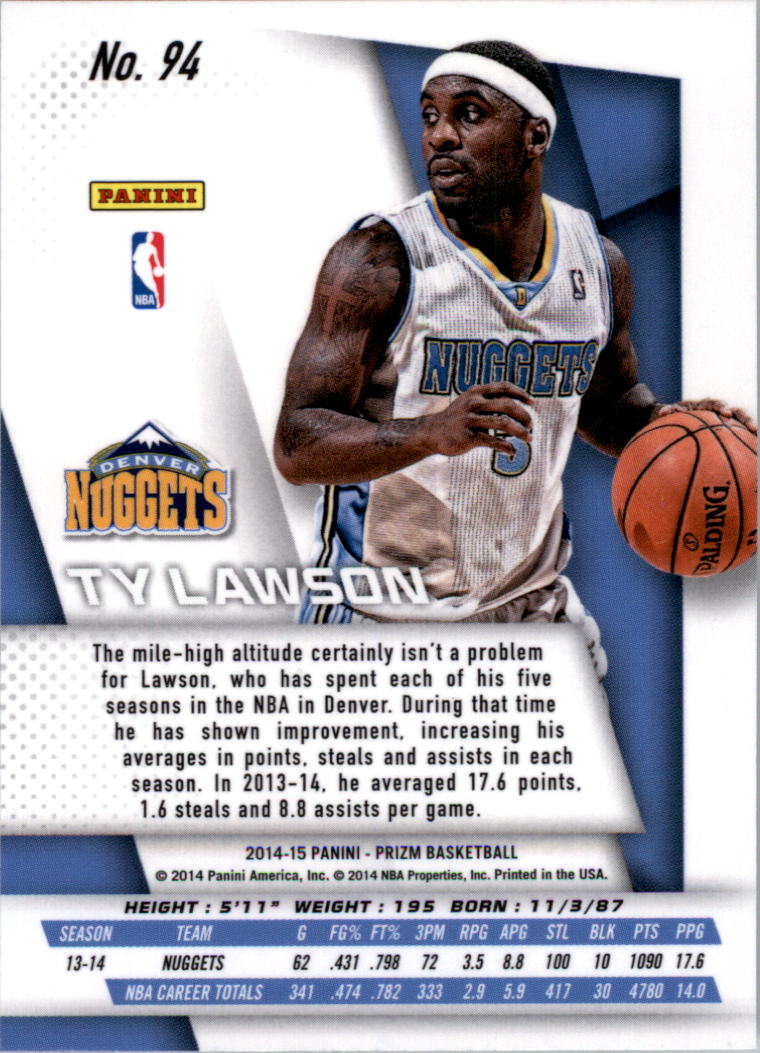 2014-15 Panini Prizm Basketball Card Pick 1-100 - Picture 177 of 189