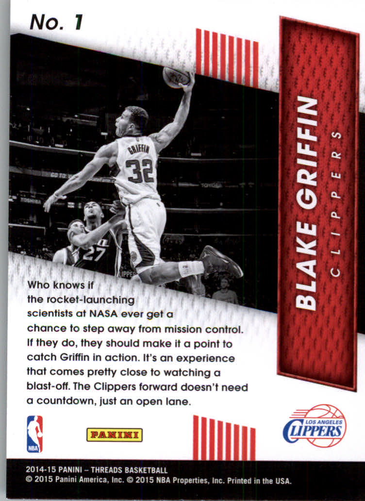A6797- 2014-15 Panini Threads Bk Assorted Inserts -You Pick- 15+ FREE US SHIP - Picture 67 of 178