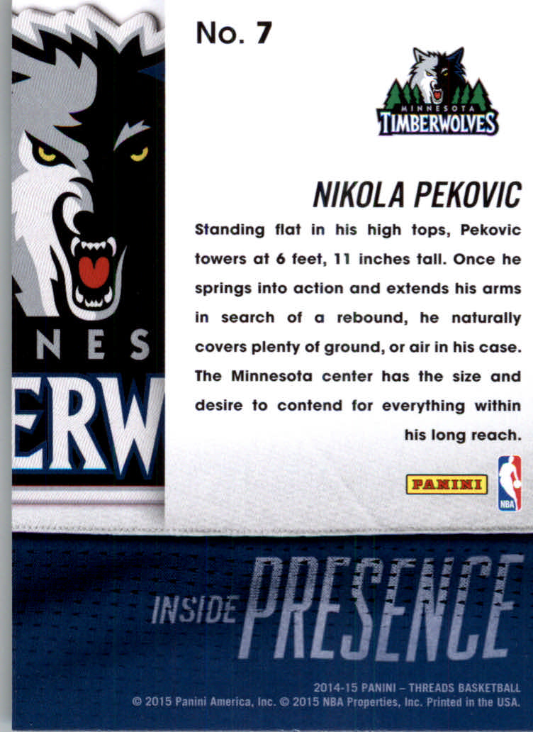 A6797- 2014-15 Panini Threads Bk Assorted Inserts -You Pick- 15+ FREE US SHIP - Picture 3 of 178