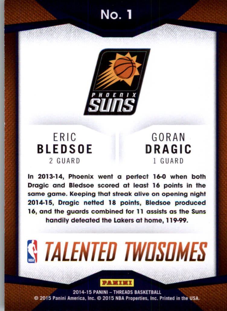 A6797- 2014-15 Panini Threads Bk Assorted Inserts -You Pick- 15+ FREE US SHIP - Picture 53 of 178