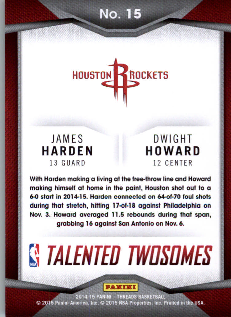 A6797- 2014-15 Panini Threads Bk Assorted Inserts -You Pick- 15+ FREE US SHIP - Picture 127 of 178