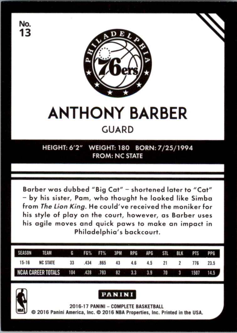2016-17 Panini Complete Basketball Card Pick 1-250 - Picture 25 of 488