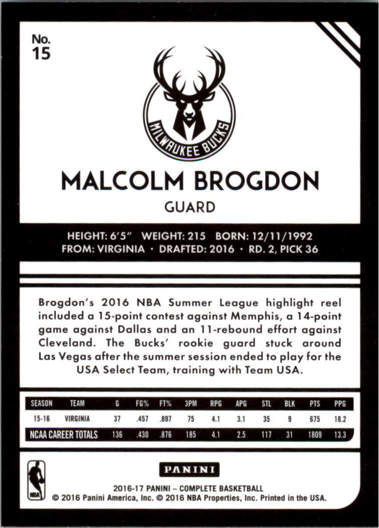 2016-17 Panini Complete Basketball Card Pick 1-250 - Picture 29 of 488