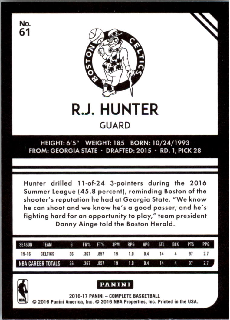 2016-17 Panini Complete Basketball Card Pick 1-250 - Picture 117 of 488