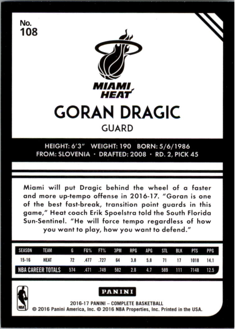 2016-17 Panini Complete BASKETBALL 101-200 You Pick - Picture 17 of 198