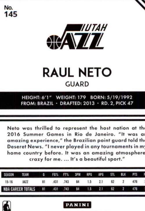 2016-17 Panini Complete BASKETBALL 101-200 You Pick - Picture 90 of 198