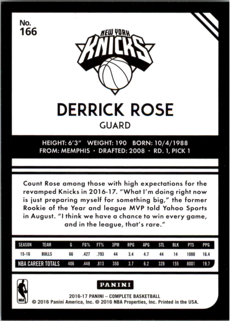 2016-17 Panini Complete BASKETBALL 101-200 You Pick - Picture 132 of 198