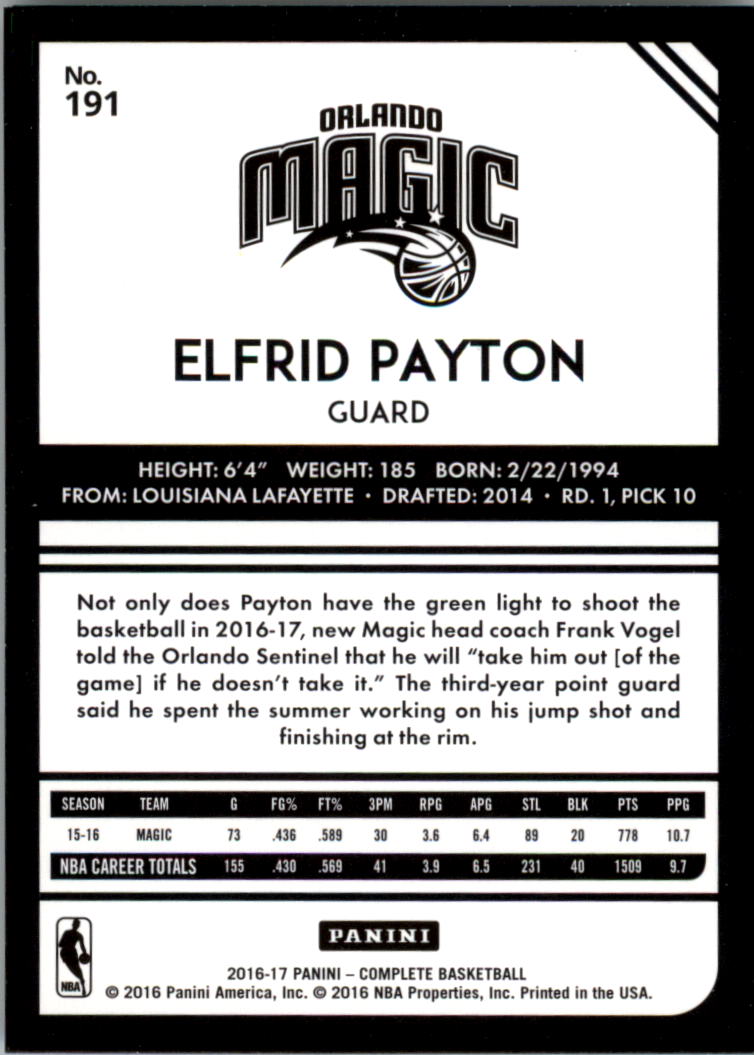 2016-17 Panini Complete BASKETBALL 101-200 You Pick - Picture 180 of 198