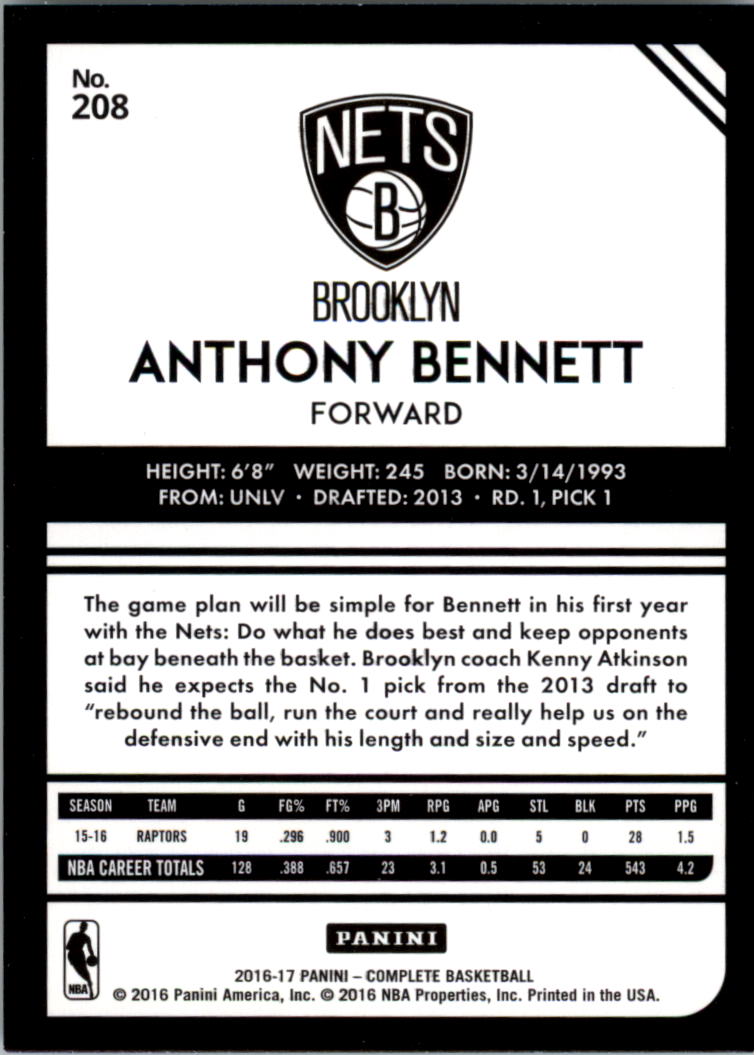 2016-17 Panini Complete Basketball Card Pick 1-250 - Picture 408 of 488
