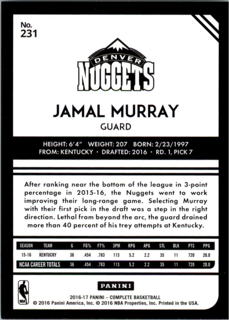 2016-17 Panini Complete Basketball Card Pick 1-250 - Picture 450 of 488