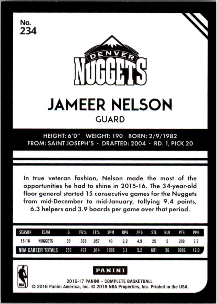 2016-17 Panini Complete Basketball Card Pick 1-250 - Picture 456 of 488