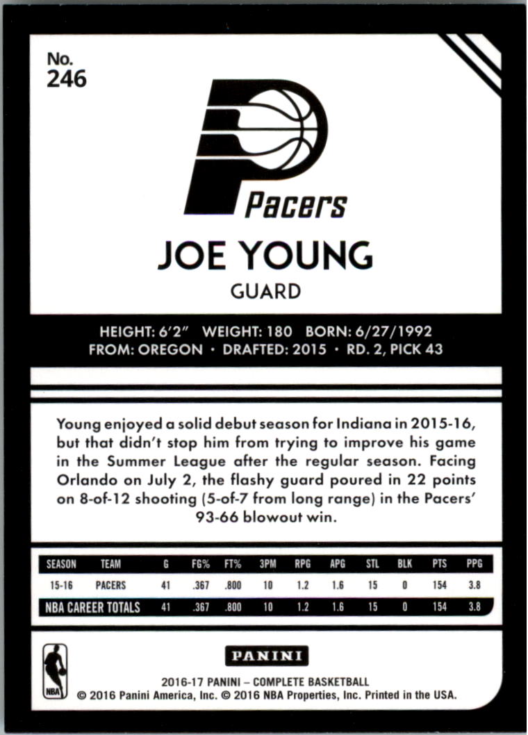 2016-17 Panini Complete Basketball Card Pick 1-250 - Picture 480 of 488