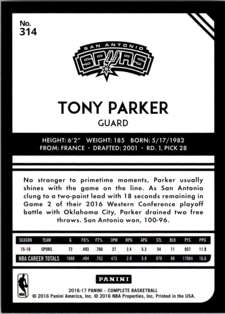 2016-17 Panini Complete BASKETBALL 301-400 You Pick - Picture 29 of 131