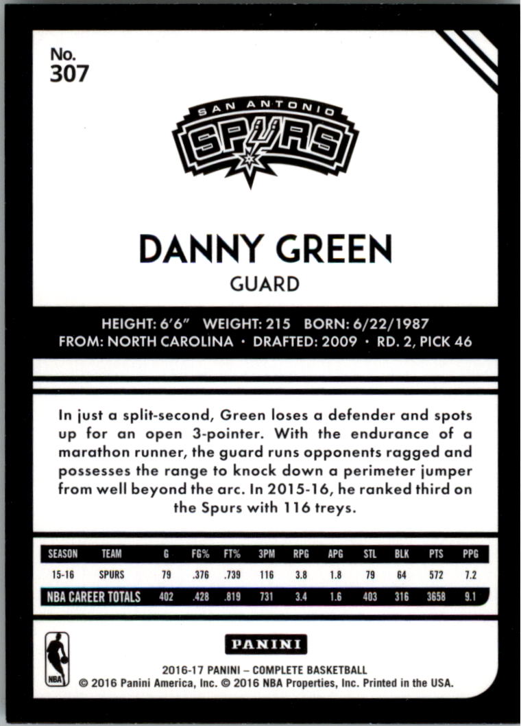 2016-17 Panini Complete Silver BASKETBALL 301-400 You Pick - Picture 11 of 111