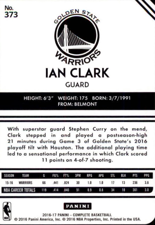 2016-17 Panini Complete Silver BASKETBALL 301-400 You Pick - Picture 81 of 111