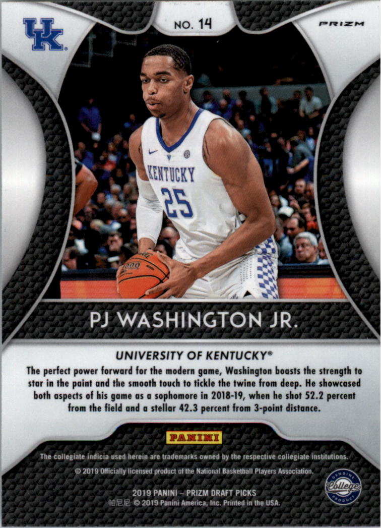 2019-20 Panini Prizm Draft Picks Prizms Silver Singles - You Pick