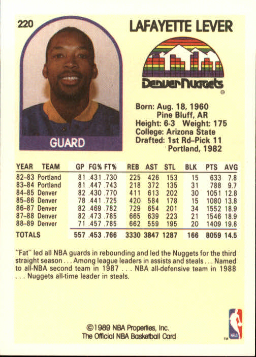 1989-90 Hoops BK Karte #S 201-353 Gratis A0437 Rookies - You Pick 10 