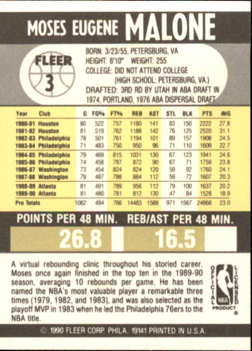 1990-91 Fleer Basketball Card Pick - Picture 7 of 393