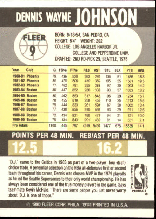 1990-91 Fleer Basketball Card Pick - Picture 19 of 393