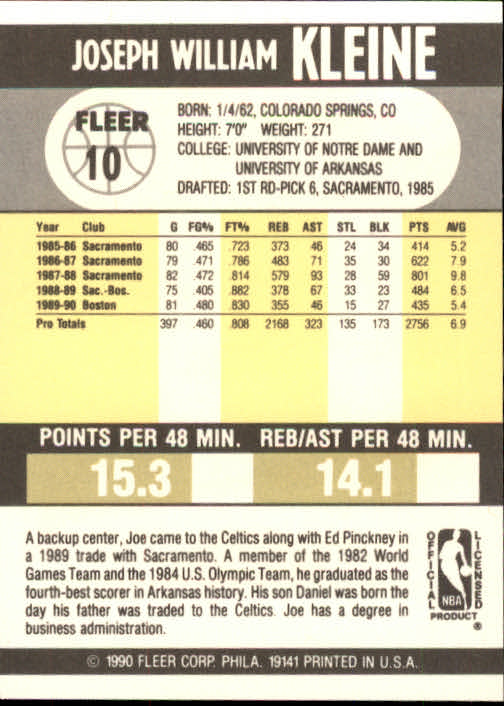 1990-91 Fleer Basketball Card Pick - Picture 21 of 393