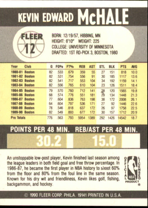 1990-91 Fleer Basketball Card Pick - Picture 25 of 393