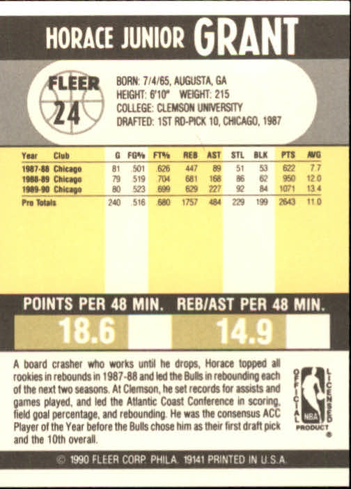 1990-91 Fleer Basketball Card Pick - Picture 45 of 393