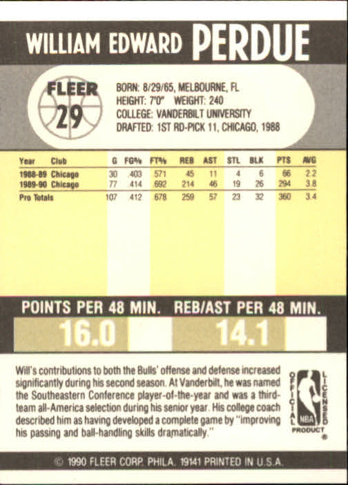 1990-91 Fleer Basketball Card Pick - Picture 55 of 393